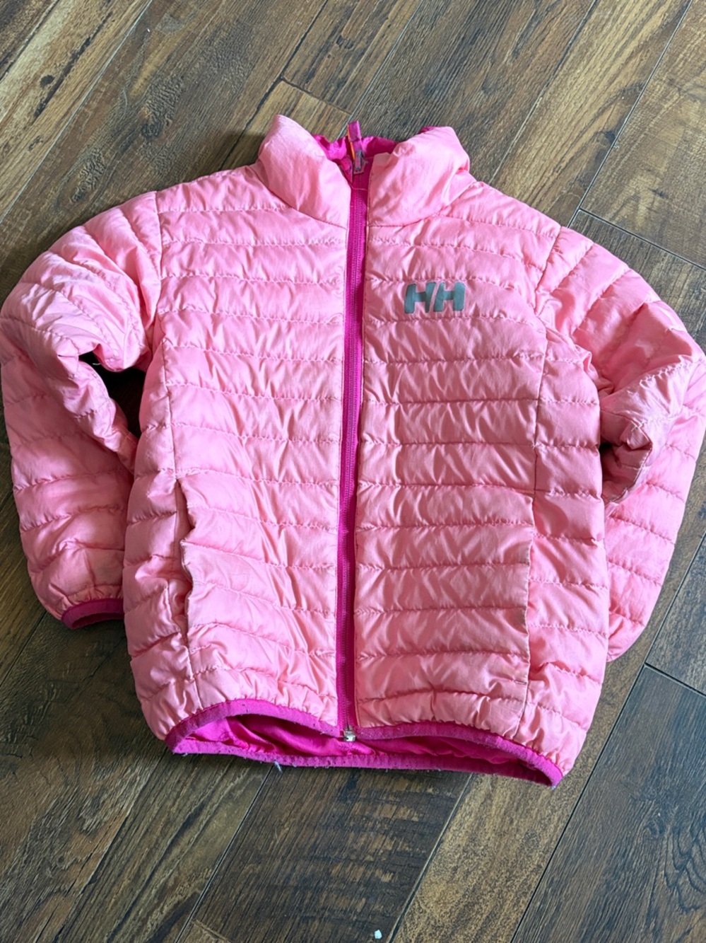 Helly Hansen Light Pink REVERSIBLE Quilted Jacket